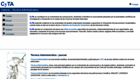 What Cyta.com.ar website looked like in 2021 (4 years ago)