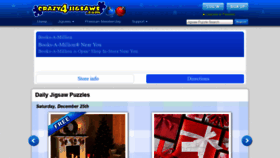 What Crazy4jigsaws.com website looked like in 2021 (2 years ago)