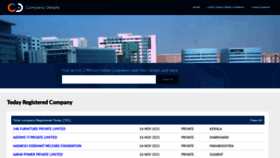 What Companydetails.in website looked like in 2021 (2 years ago)