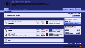 What Cc-community.net website looked like in 2021 (2 years ago)