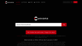 What Cuevana-3.tv website looked like in 2021 (2 years ago)