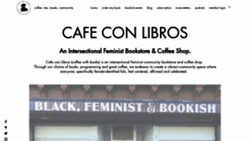 What Cafeconlibrosbk.com website looked like in 2021 (2 years ago)