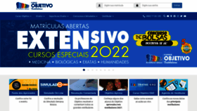 What Curso-objetivo.br website looked like in 2021 (2 years ago)