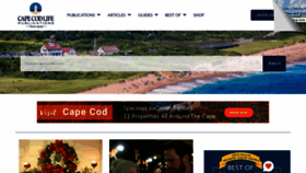What Capecodlife.com website looked like in 2021 (2 years ago)