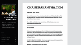 What Chandrakantha.com website looked like in 2022 (2 years ago)
