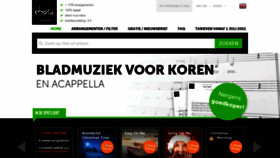 What Chorusonline.nl website looked like in 2022 (2 years ago)