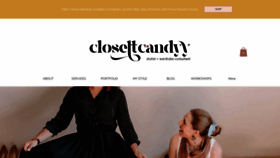 What Closettcandyy.com website looked like in 2022 (3 years ago)