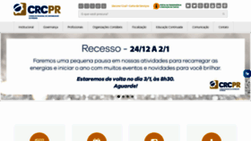 What Crcpr.org.br website looked like in 2022 (2 years ago)