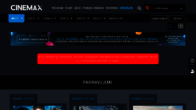 What Cine-max.sk website looked like in 2022 (2 years ago)