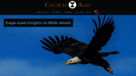 What Churchages.net website looked like in 2022 (2 years ago)