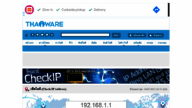 What Checkip.thaiware.com website looked like in 2022 (4 years ago)