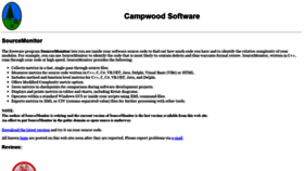 What Campwoodsw.com website looked like in 2022 (2 years ago)