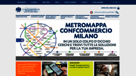What Confcommerciomilano.it website looked like in 2022 (2 years ago)