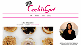 What Cookitgirl.com website looked like in 2022 (2 years ago)