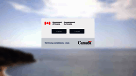 What Canada.ca website looked like in 2022 (2 years ago)