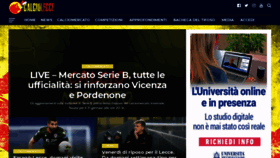 What Calciolecce.it website looked like in 2022 (2 years ago)