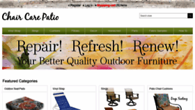 What Chaircarepatio.com website looked like in 2022 (2 years ago)