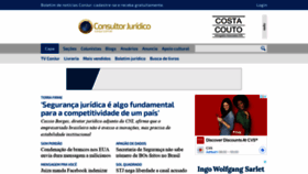 What Conjur.com.br website looked like in 2022 (2 years ago)