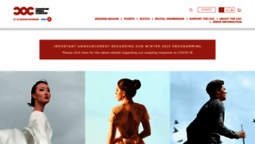 What Coc.ca website looked like in 2022 (3 years ago)