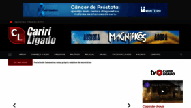 What Caririligado.com.br website looked like in 2022 (2 years ago)