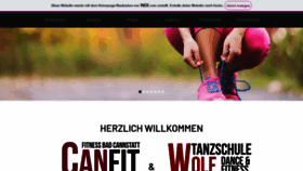 What Canfit.de website looked like in 2022 (2 years ago)