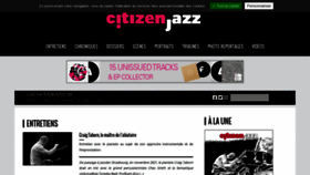 What Citizenjazz.com website looked like in 2022 (2 years ago)