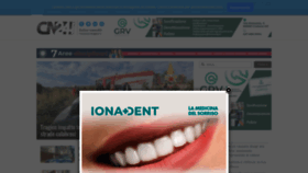 What Cn24tv.it website looked like in 2022 (4 years ago)