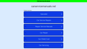 What Carservicemanuals.net website looked like in 2022 (2 years ago)