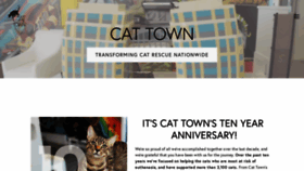 What Cattownoakland.org website looked like in 2022 (2 years ago)