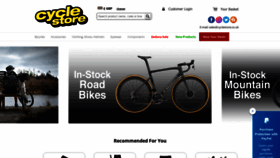 What Cyclestore.co.uk website looked like in 2022 (2 years ago)