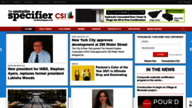What Constructionspecifier.com website looked like in 2022 (2 years ago)