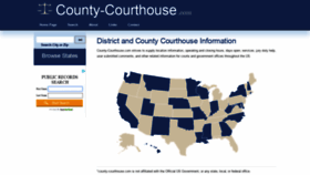 What County-courthouse.com website looked like in 2022 (2 years ago)