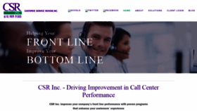 What Csr-net.com website looked like in 2022 (3 years ago)