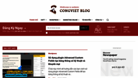 What Congvietit.com website looked like in 2022 (2 years ago)