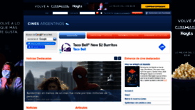 What Cinesargentinos.com.ar website looked like in 2022 (2 years ago)