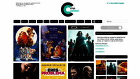 What Cinecalidad.com.mx website looked like in 2022 (2 years ago)