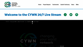 What Cywn.tv website looked like in 2022 (2 years ago)