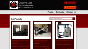 What Creativelabengineers.co.in website looked like in 2022 (2 years ago)