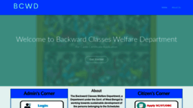 What Castcertificatewb.gov.in website looked like in 2022 (3 years ago)