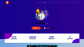 What Coinmb.com website looked like in 2022 (4 years ago)