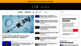 What Cdc.news website looked like in 2022 (2 years ago)