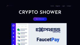 What Cryptoshower.xyz website looked like in 2022 (2 years ago)