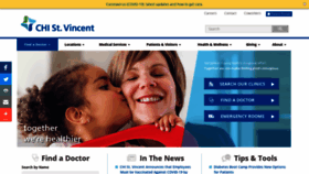 What Chistvincent.com website looked like in 2022 (2 years ago)