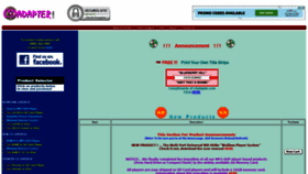 What Cdadapter.com website looked like in 2022 (2 years ago)