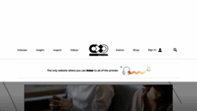 What Cxomedia.id website looked like in 2022 (2 years ago)