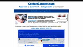 What Contarecaratteri.com website looked like in 2022 (2 years ago)