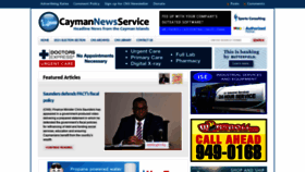 What Caymannewsservice.com website looked like in 2022 (2 years ago)