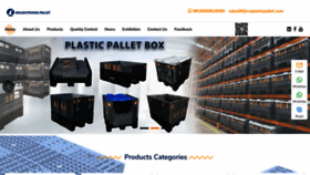 What Cnplasticpallet.com website looked like in 2022 (2 years ago)