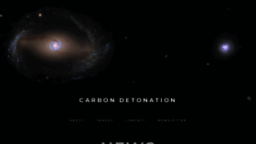 What Carbondetonation.com website looked like in 2022 (2 years ago)