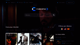 What Cuevana3.one website looked like in 2022 (2 years ago)